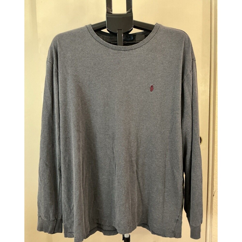 Polo Ralph Lauren Grey Long Sleeve Shirt Size 2XL